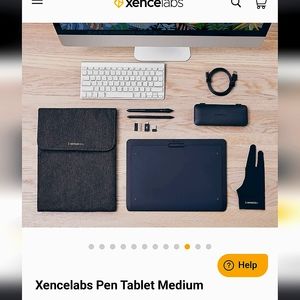 Xencelabs  graphic drawing tablet and accessories